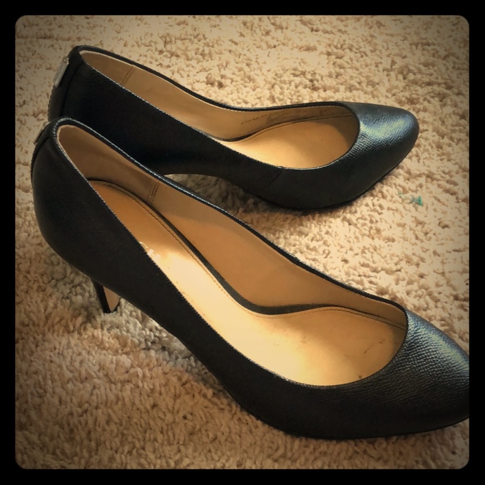 Black Coach heels